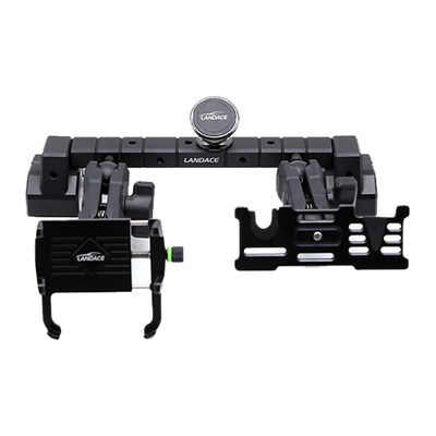 2018- WranglerUnlimitedJK Jeep Aluminium Alloy Center Console Bracket Własny telefon komórkowy
