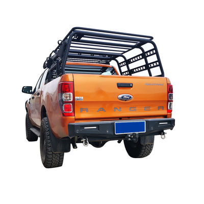 Ford Ranger Czarny Winch Bull Bar Front Bumper Z Nośnikiem Opon Jerrycan