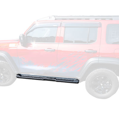 Jeep Wrangler JL JK Side Step Pedal Running Board z powłoką aluminium