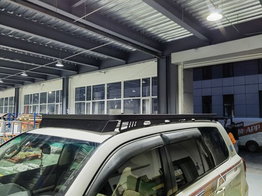 Model samochodu TOYOTA LC200 Wysoki 4X4 Aluminiowy Podstawy na dach samochodu z mocowaniem kręgosłupa