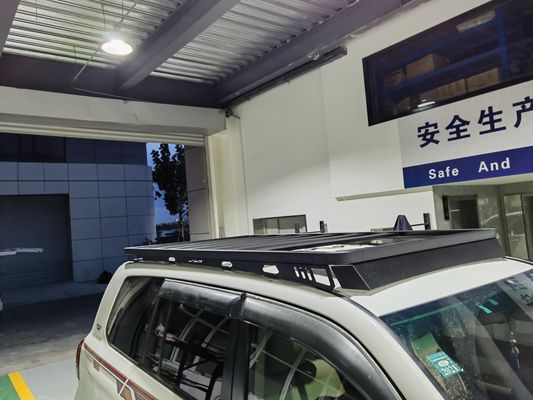 Model samochodu TOYOTA LC200 Wysoki 4X4 Aluminiowy Podstawy na dach samochodu z mocowaniem kręgosłupa