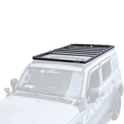 Uniwersalna personalizacja produktu Landace Logo Aluminium Alloy Roof Rack dla Jeep Tank 300