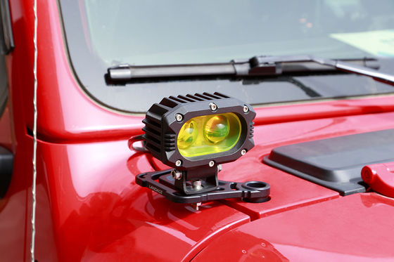 Twarda powierzchnia anodowa Jeep Wrangler JL JK LED światło jazdy