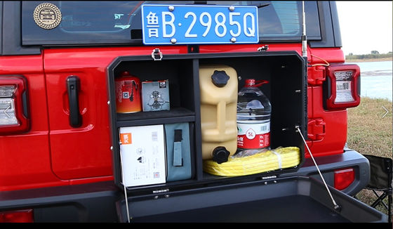 Powłoka powlekana aluminiowa obudowa dla Jeep Custom wykonana przez Top Metal Fabricator
