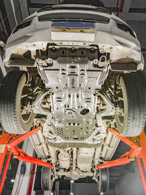 Ochronny pancerz zbiornik paliwa Skid Płytka dla ISUZU MU-X DMAX dopasowany oryginalny rozmiar