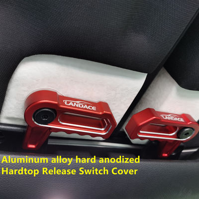 Aluminiowy stop twardy, zdejmowany z dachu, przełącznik rękojeść 2007 Jeep Wrangler JK JL