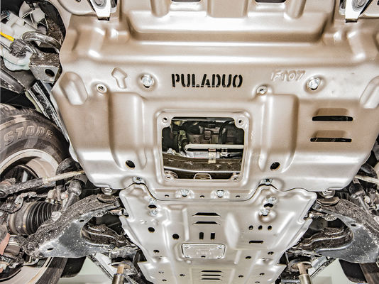 Wyposażenie do Toyota Prado LC150 OEM 3D Skid Plate for Fuel Tank Underbody Protection Armour
