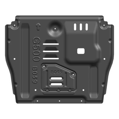 Mercedes G500 Akcesoria OEM Aluminiowa Stopnia Tarcza podwozia do ochrony podwozia