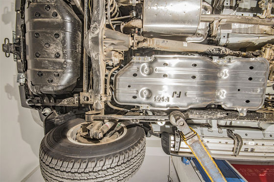 Czarny aluminiowy stal Toyota FJ Cruiser Podwozie ochronne płytka skid dla ochrony podwozia