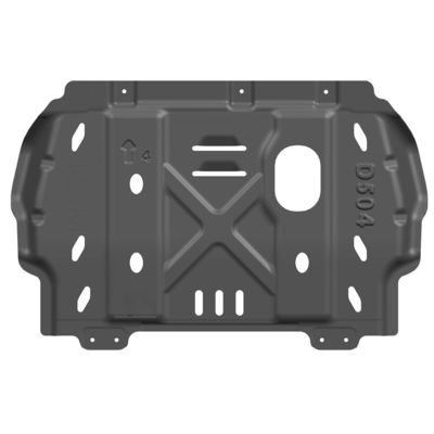 Rok 2002-2010 DONGE RAM 1500 4WD Aluminiowa płytka ochronna podwozia