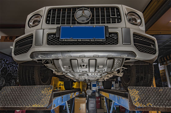 Powłoka powłoka aluminium stop silnika ochronny płytka skid dla ochrony podwozia Mercedes-Benz G500