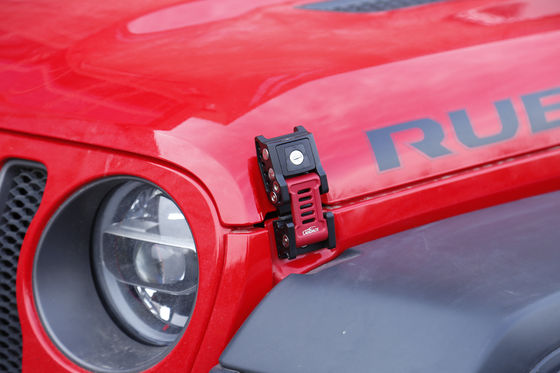 Maszynowane CNC 4X4 Akcesoria zewnętrzne Pojazd Power Coated Hood Lock dla JEEP Wrangler