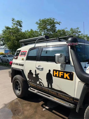 Wysoki 4WD Czarny powłok aluminiowy prysznic drogowy do obozowania