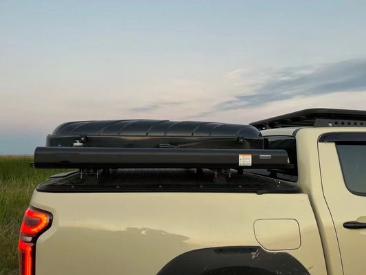 Wysoki 4WD Czarny powłok aluminiowy prysznic drogowy do obozowania
