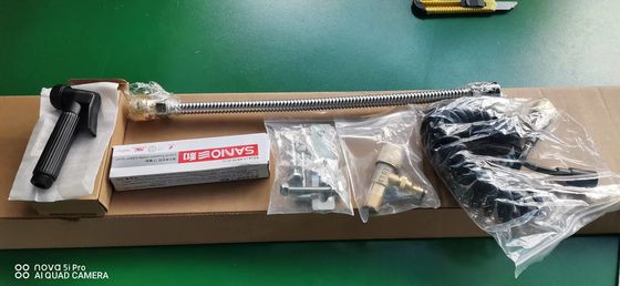Wysoki 4WD Czarny powłok aluminiowy prysznic drogowy do obozowania