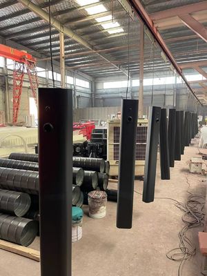 Wysoki 4WD Czarny powłok aluminiowy prysznic drogowy do obozowania