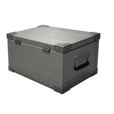 Pudełko magazynowe do kempingu ze stopu aluminium z funkcjonalną konstrukcją i powłoką proszkową