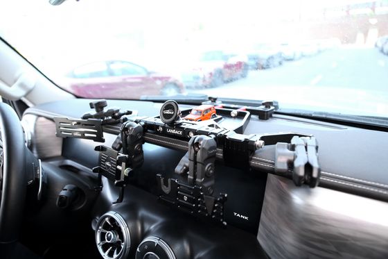 Zestaw aluminiowy wielofunkcyjny uchwyt konsoli centralnej dla Jeep Wrangler Rok 2013-2017