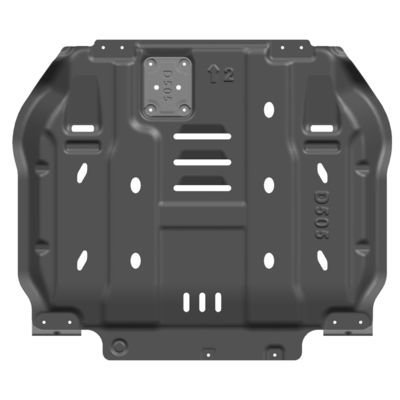 2011-2019 RAM Transmission Underbody Splash Guard Landace Akcesoria zewnętrzne pojazdu