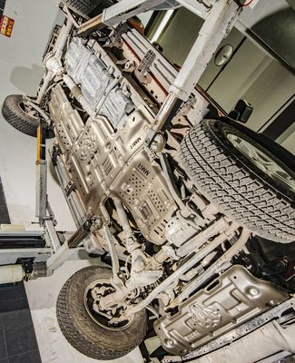 Łatwa instalacja Magnalium Motor Protector dla Jeep Wrangler JL