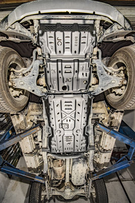 Magnalium Motor samochodowy pod osłoną Podwozia Panel ochronny dla Mitsubishi Sport