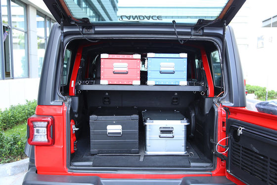 Jeep Cargo Internal Storage Shelf Czarny aluminiowy ekstruz używany do przechowywania produktów