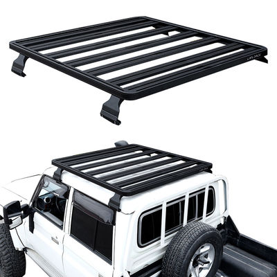 Wytrzymały TOYOTA LAND CRUISER LC79 Płaskie stojaky dachowe Platformy Stojaky dachowe kabiny powleczone proszkiem