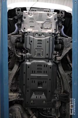 Przednia podstawa silnika Skid Plate Motor Gearbox Guard dla Toyoty Land Cruiser LC100 Grey