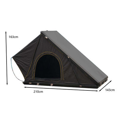 Akcesoria do dachów samochodów terenowych 4x4 Clamshell Aluminium Hard Shell Dachowy namiot 4 osoby