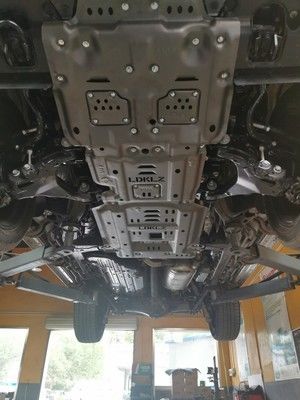 4mm Magnalium Skid Plate dla Toyota Land Cruiser LC 200 Case Chassis Board