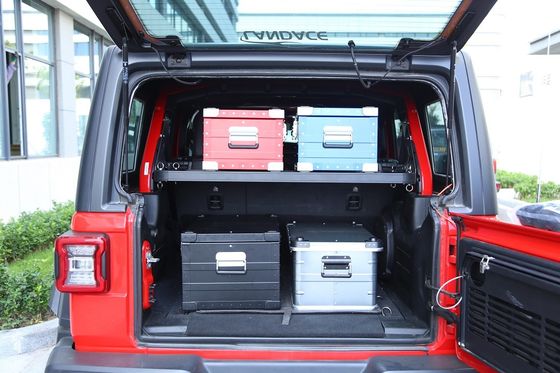Rozwiązania magazynowania terenowego z wytłaczaniem aluminium dla Jeep Wrangler 4x4 Adventure Ready