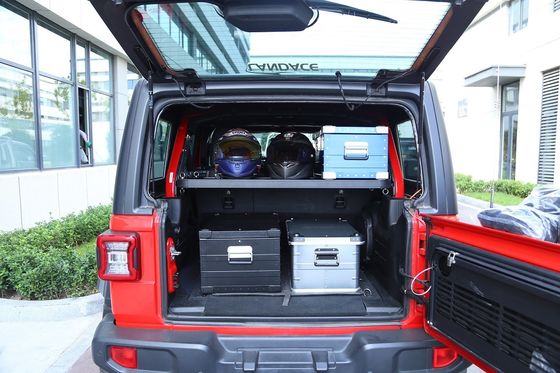 Rozwiązania magazynowania terenowego z wytłaczaniem aluminium dla Jeep Wrangler 4x4 Adventure Ready