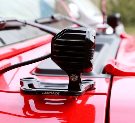 Aluminiowe uchwyty z maszyny, uchwyty do montażu dla Jeep Wrangler