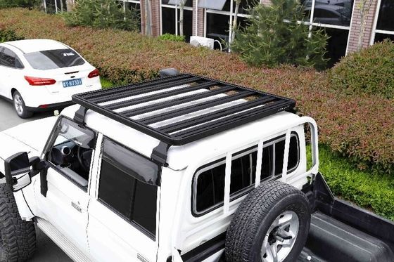 4x4 Top Roof Rail Rack Covers Cargo Carrie Aluminium Alloy Flat LC79 Car Roof Racks dla Toyoty