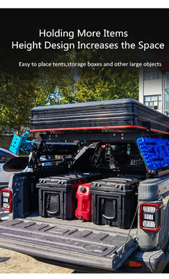 1336x1529x505mm Srebrny Czarny Powder powlekany Mount Off-Road dla Toyota Pick Up Bed Rack