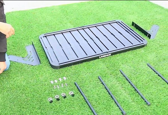 JEEP Wrangler JL SUV Cars Cargo Carrier z wewnętrznym regałem i stołem do przechowywania ładunków