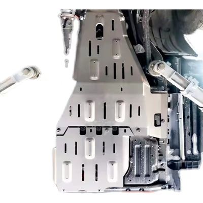 Srebro aluminiowe pod osłoną silnika dla Wranglera JK JL Off-Road 4X4