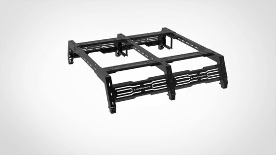 Z dala od drogi 4X4 Aluminiowy stopu ładunkowego Roll Bar regulowany dach montaż dla ciężarówki stojak łóżkowy