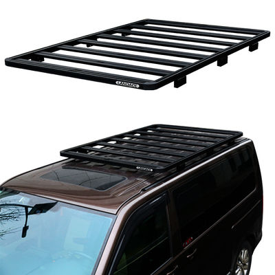 Wykończenie Flat Roof Racks Platform Baggage Gear Bracket for Volkswagen Multivan Powder Coated