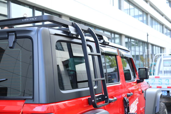 Akcesoria zewnętrzne pojazdów 4x4 w stylu mechanicznym dla 18-23 lat Wrangler Rubicon Jeep BLACK