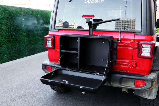 2013-2017 Powder Coated Aluminium 4x4 Vehicle Exterior Accessories Storage Box dla Wrangler JL/JK