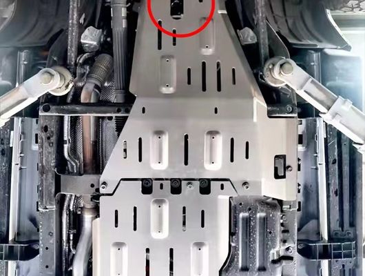 Wysoka podłoga maszyny, pokrywa błota, klapka ochronna, płytka skasowa dla Jeep Wrangler JL JK 2013-2017