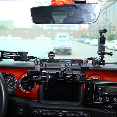 Bezpośrednio z fabryki Wielofunkcyjna pręta teleskopiczna konsola centralna Samochód Telefon komórkowy Zestaw dla Jeep Wrangler JL JK