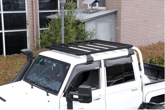 Aluminiumowy stojak dachowy na 2018-2022 Jeep Wrangler JL Idealnie dopasowany do zewnętrznej części pojazdu 4x4