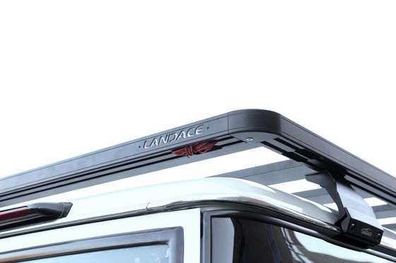 Aluminiumowy stojak dachowy na 2018-2022 Jeep Wrangler JL Idealnie dopasowany do zewnętrznej części pojazdu 4x4