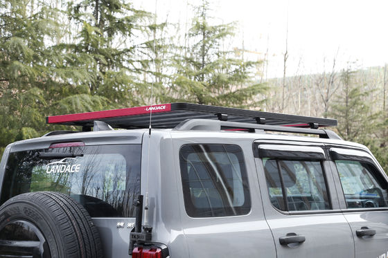 Lekkie półki dachowe do akcesoriów 4x4 Waga netto 25,6 kg Stal i stop aluminium