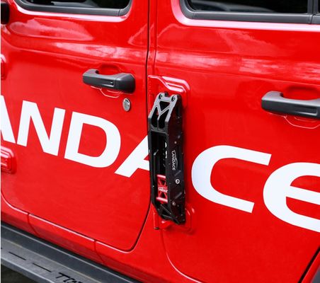 2016-2018 Wrangler Aluminium Alloy Black Side Door Ladder dla miłośników Wrangler