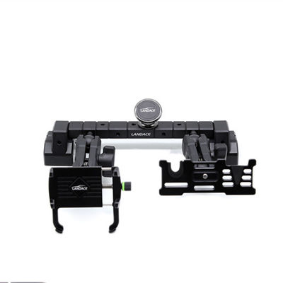 Aluminiowy stop Czarny Konsola centralna Tablica rozdzielcza Uchwyt telefonu do 4*4 Jeep Wrangler Modyfikacja Akcesorium