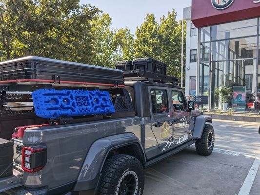 400 kg pojemności trwały stojak na dachu Jeep z drabinami i nośnikiem bagażu samochodowego