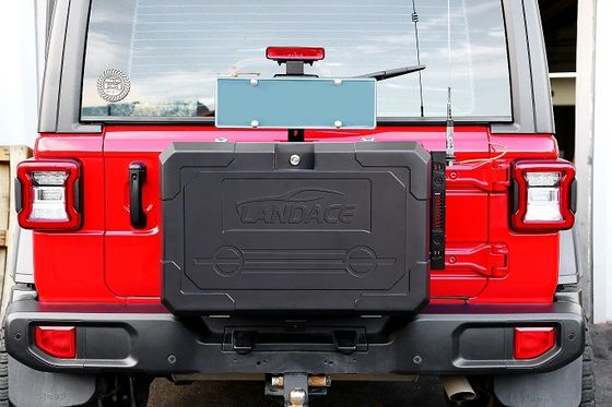 Panel rozszerzający drzwi tylnych z tylnej części aluminiowej skrzynki z narzędziami do przechowywania dla Jeep